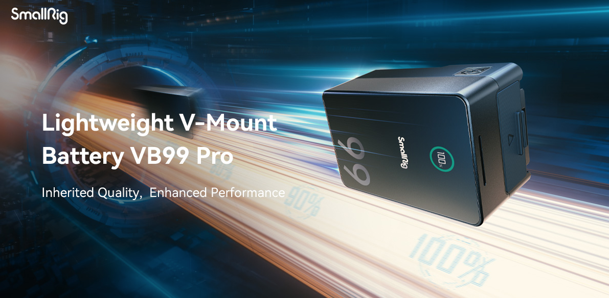 【新品】SmallRig Vマウントバッテリー VB99 Pro VB99 Pro mini V Mount Battery (Kit)